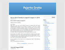 Tablet Screenshot of pajaritogrotto.org